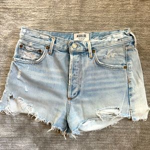 Agolde denim shorts
